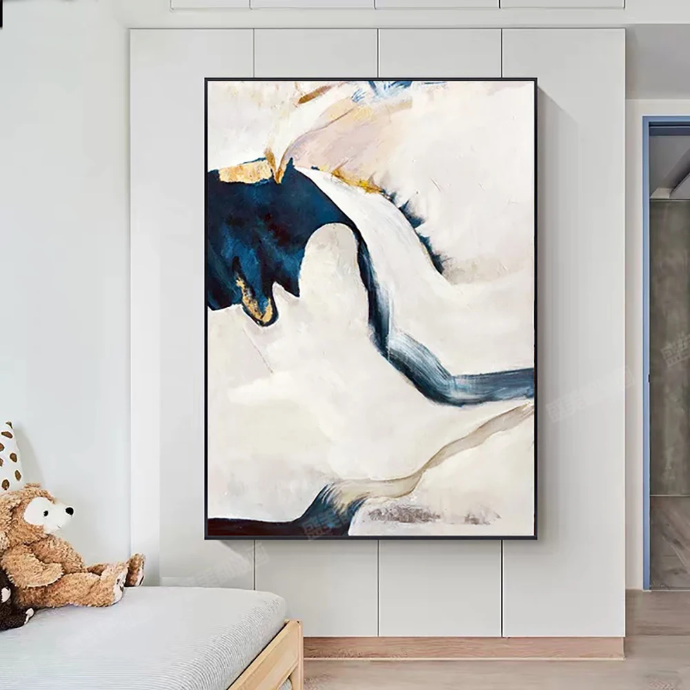 Hand Painted Minimalist Abstract Decorative Painting For Home Wall Decor Hand Painted Oil Painting Thick Texture Canvas Painting
Hand Painted Minimalist Abstract Decorative Painting For Home Wall Decor Hand Painted Oil Painting Thick Texture Canvas Painting