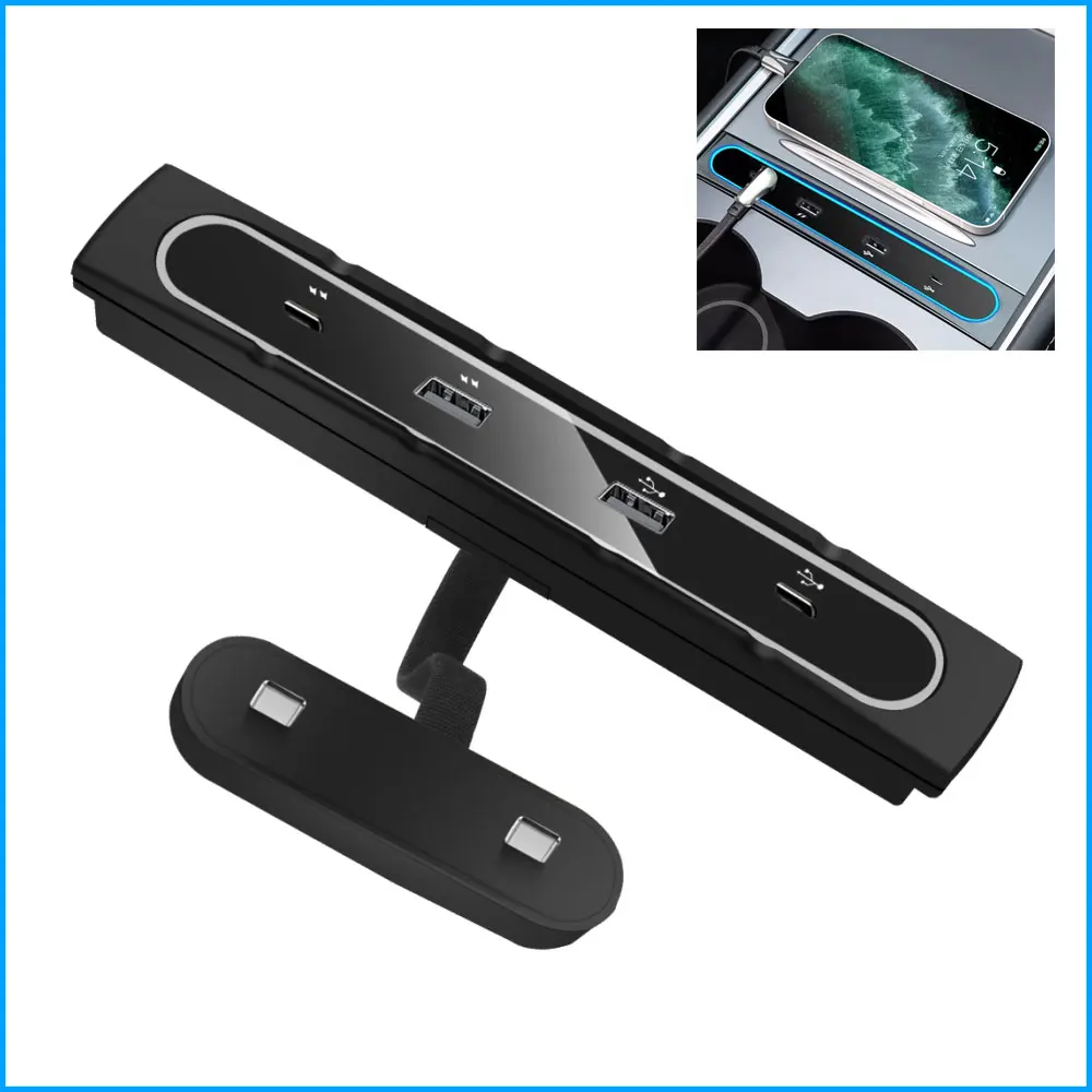 Для Tesla Model 3 Y 2021 2022 быстрое зарядное устройство USB шунт Hub DP20 Type C USB зарядная док-станция стандартный автомобильный адаптер
Для Tesla Model 3 Y 2021 2022 быстрое зарядное устройство USB шунт Hub DP20 Type C USB зарядная док-станция стандартный автомобильный адаптер