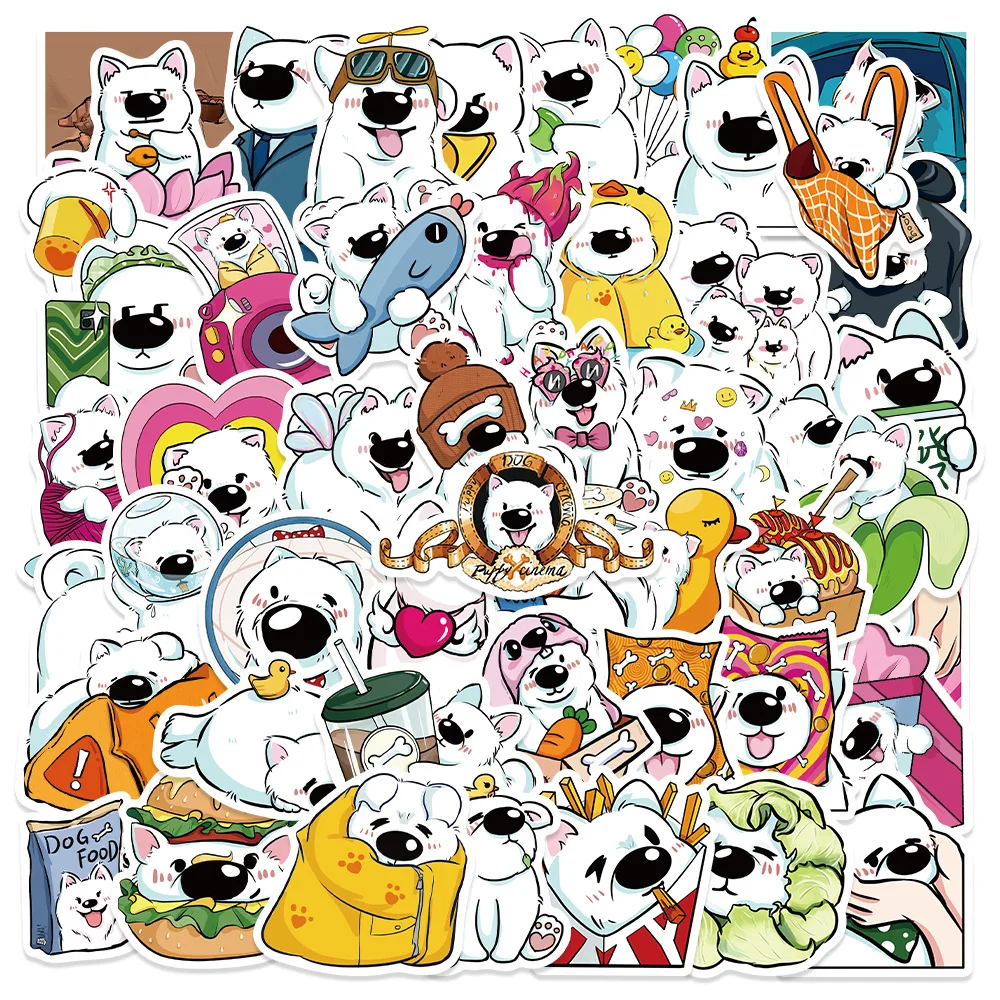 50Pcs Cute Cartoon Samoyed Graffiti Stickers DIY Luggage Guitar Notebook Waterproof PVC Classic Children's Toy Stickers Decals
50Pcs Cute Cartoon Samoyed Graffiti Stickers DIY Luggage Guitar Notebook Waterproof PVC Classic Children's Toy Stickers Decals
