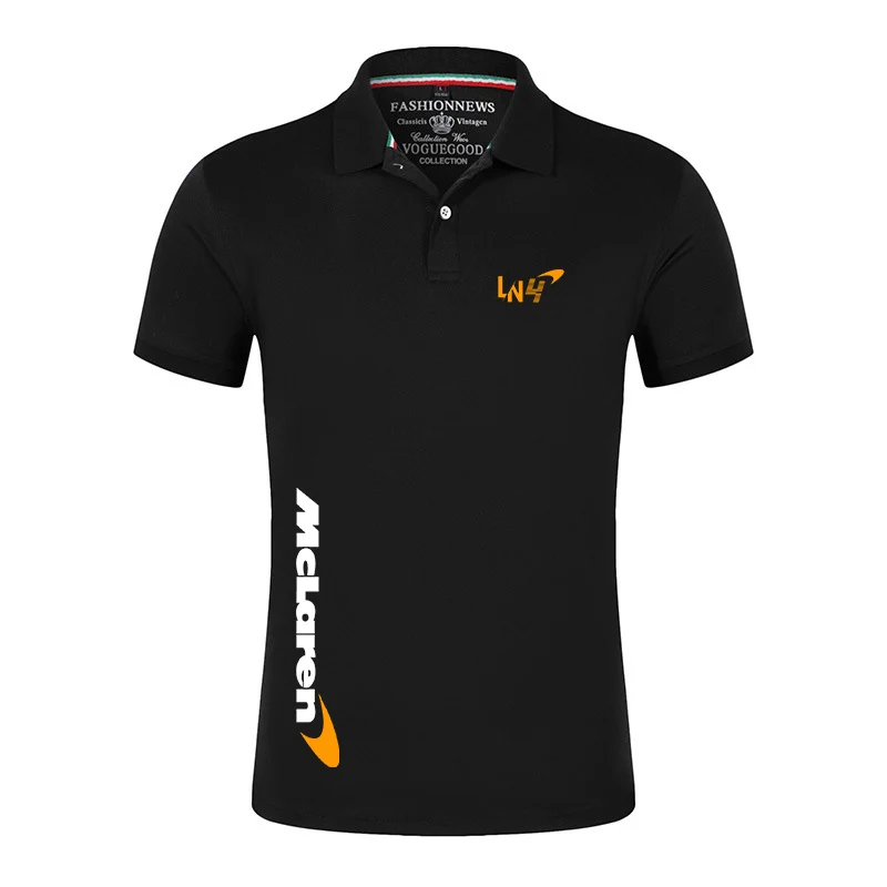 2022 Summer New Mclaren F1 Team Racing Fans Polo Shirt Men Lando Norris Breathable Printed Short Sleeve Tees Comfortable Tops
2022 Summer New Mclaren F1 Team Racing Fans Polo Shirt Men Lando Norris Breathable Printed Short Sleeve Tees Comfortable Tops