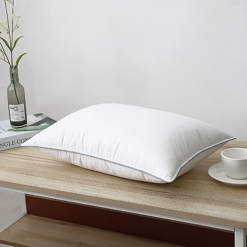 Easyum 100% Cotton Goose Down 30*50cm Decorative Long Body Throw Neck Pillows for Bedroom Sleeping
Easyum 100% Cotton Goose Down 30*50cm Decorative Long Body Throw Neck Pillows for Bedroom Sleeping