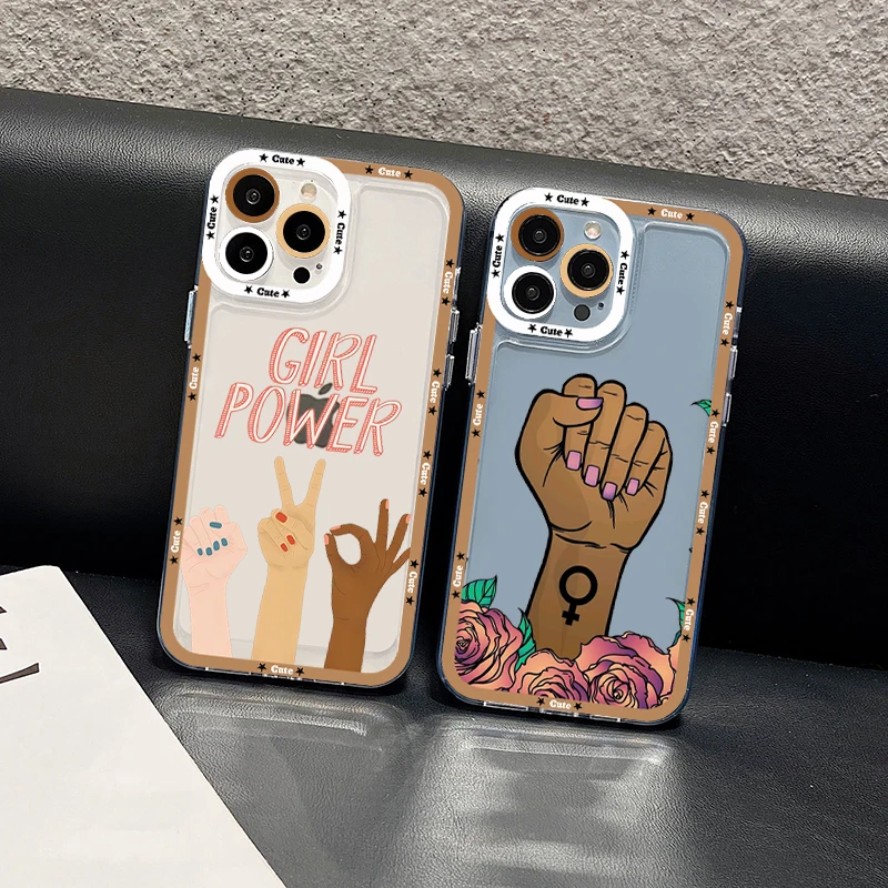 Feminist Feminism Aesthetics Girl Power Phone Case For IPhone 14 13 12 11 Pro Max Mini X Xs XR 6 7 8 Plus SE 2020 Transparent
Feminist Feminism Aesthetics Girl Power Phone Case For IPhone 14 13 12 11 Pro Max Mini X Xs XR 6 7 8 Plus SE 2020 Transparent