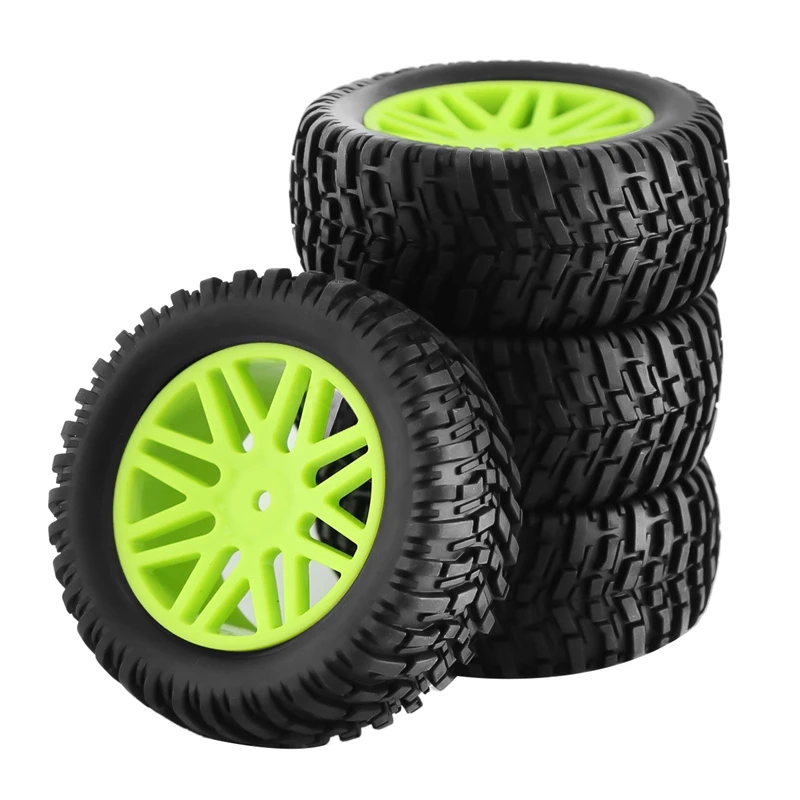4Piece RC 1/10 Scale Off-Road Car Tires Tyre And Wheels Replacement Accessories For HSP 94166/94107/94106 ,Green
4Piece RC 1/10 Scale Off-Road Car Tires Tyre And Wheels Replacement Accessories For HSP 94166/94107/94106 ,Green