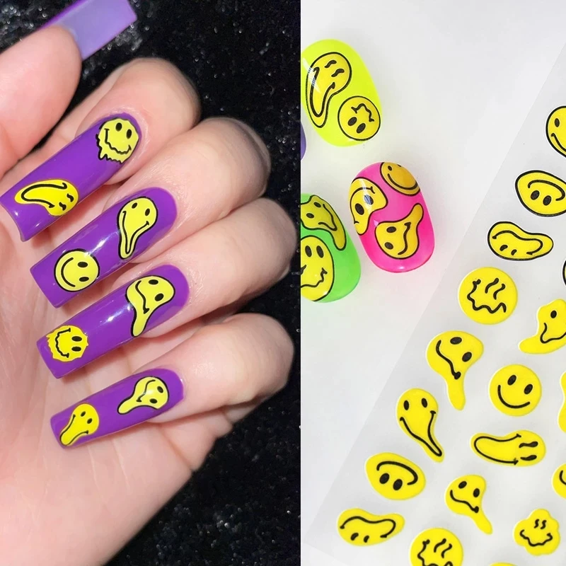 1pc Kawaii Twisted Smiling Face Nail art Decal Sticker Funny Deformed Expression Sticker for 3D DTY Nail Art Decoration Design#5
1pc Kawaii Twisted Smiling Face Nail art Decal Sticker Funny Deformed Expression Sticker for 3D DTY Nail Art Decoration Design#5