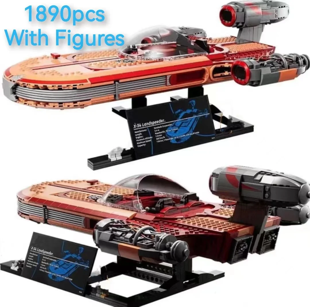 2022 new Spaceship Starfighter Skywalker Land Speed Car 75341 Blocks Landspeeder Model Building Blocks Children Toys Gift
2022 new Spaceship Starfighter Skywalker Land Speed Car 75341 Blocks Landspeeder Model Building Blocks Children Toys Gift
