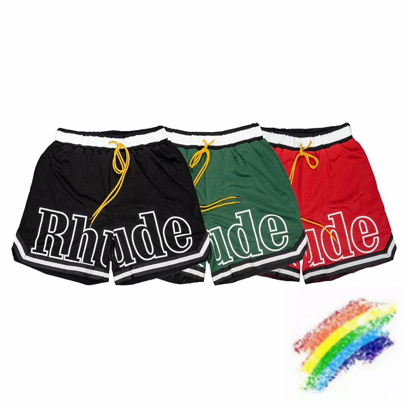 Mesh RHUDE Shorts Men Women 1:1 Best Quality Yellow Drawstring Rhude Shorts Breeches
Mesh RHUDE Shorts Men Women 1:1 Best Quality Yellow Drawstring Rhude Shorts Breeches