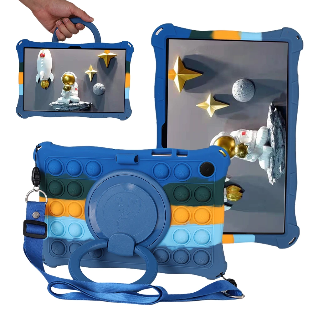 For Samsung Galaxy Tab A8 10.5 2021 SM-X200 SM-X205 Case 360 Rotate Kids Cover Tab A 8.0 2019 T290 A7 Lite 8.7 T220 Silicon case
For Samsung Galaxy Tab A8 10.5 2021 SM-X200 SM-X205 Case 360 Rotate Kids Cover Tab A 8.0 2019 T290 A7 Lite 8.7 T220 Silicon case