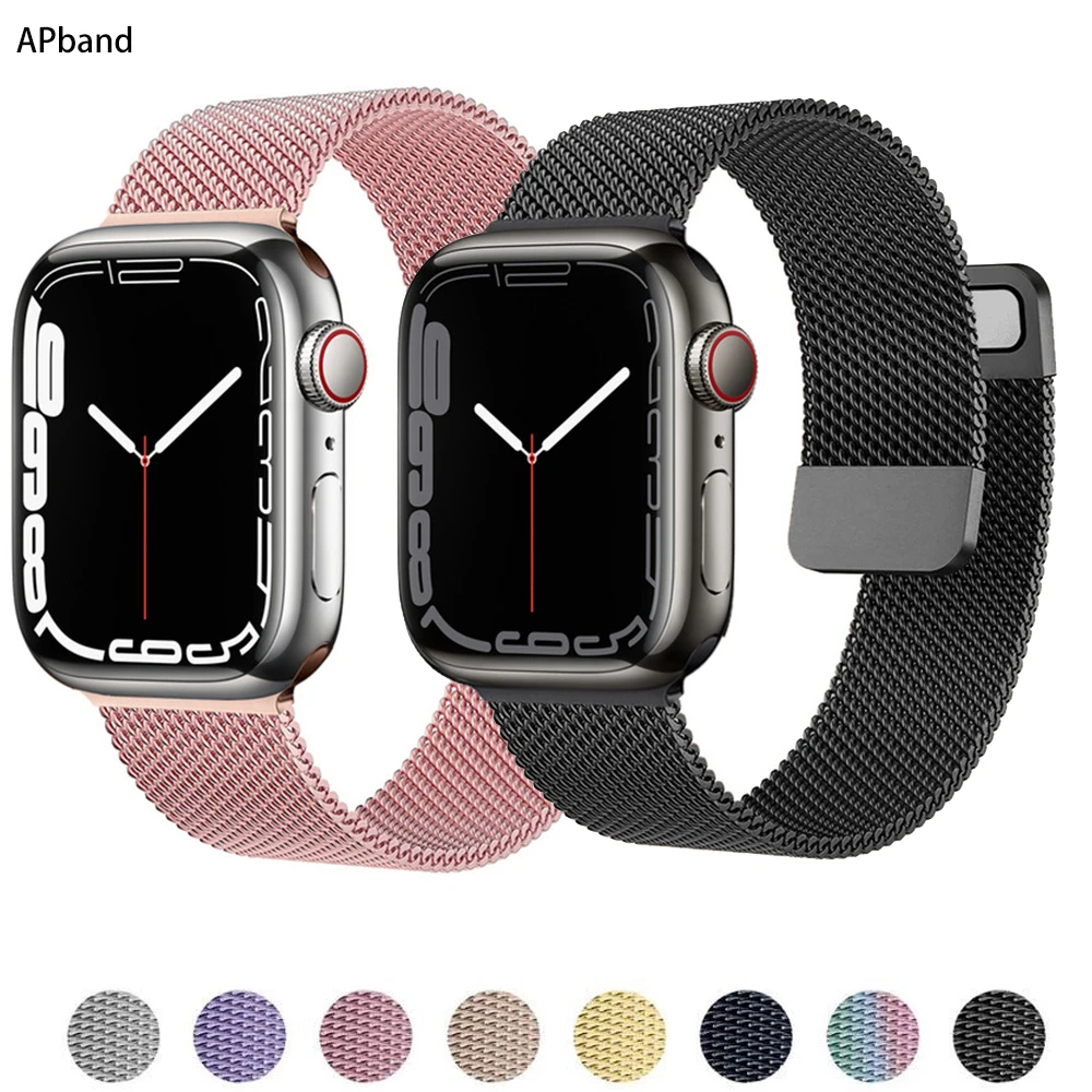 Металлическая Магнитная Петля для Apple Watch Band 44 мм 40 мм 38 мм 42 мм 44 мм, браслет для смарт-часов correa iwatch Series 3 4 5 6 se 7 41 мм 45 мм
Металлическая Магнитная Петля для Apple Watch Band 44 мм 40 мм 38 мм 42 мм 44 мм, браслет для смарт-часов correa iwatch Series 3 4 5 6 se 7 41 мм 45 мм