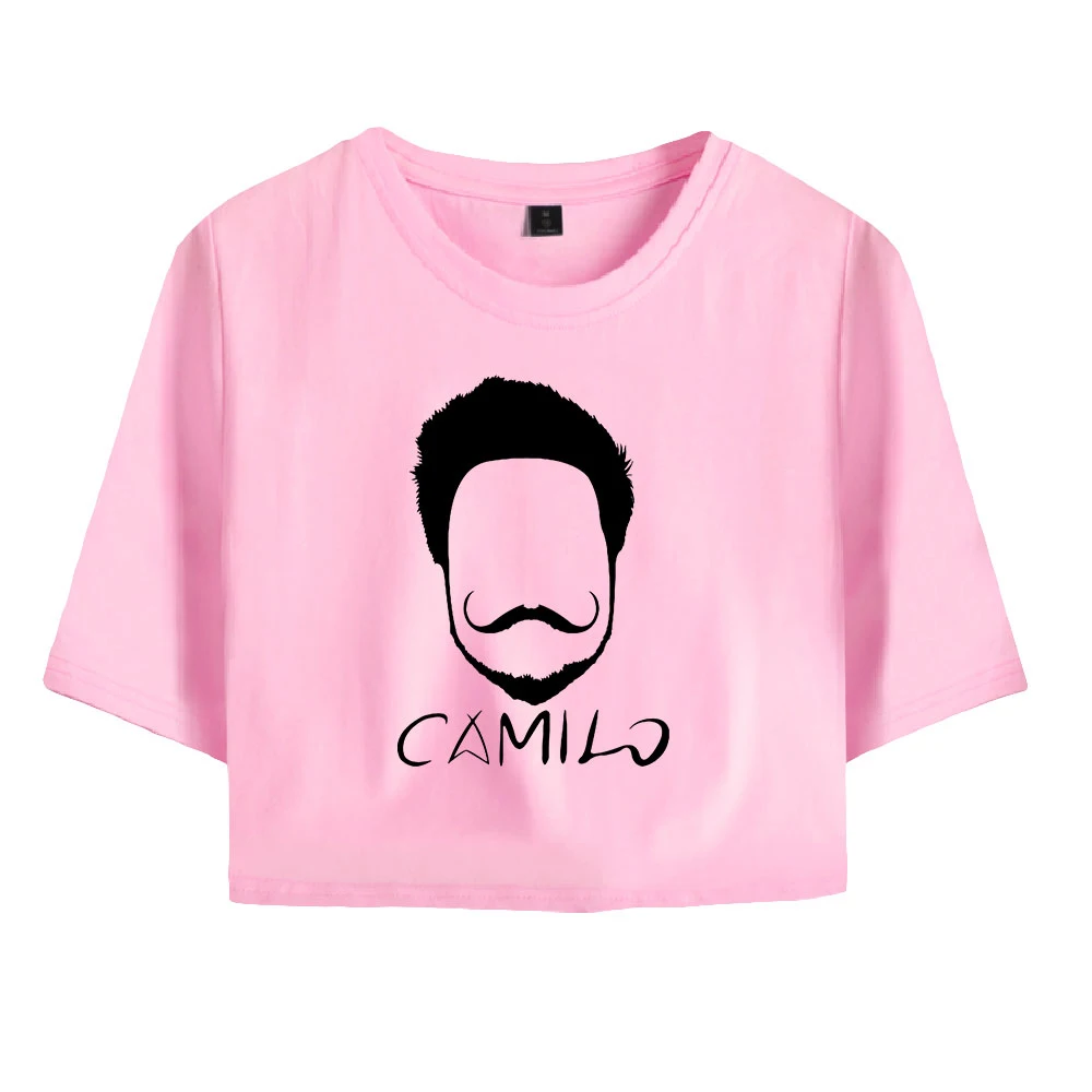 Camilo Echeverry High Street Dance Summer Crop Tops T-shirt Letter Printing Loose Casual Harajuku Streetwear Tee Top 
Camilo Echeverry High Street Dance Summer Crop Tops T-shirt Letter Printing Loose Casual Harajuku Streetwear Tee Top