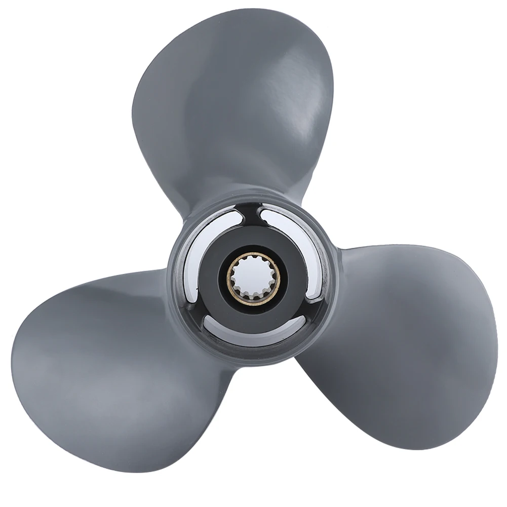 Outboard Propeller 13 Spline Tooth 3 Blades 58130-ZV5-000ZA 11 1/4 x 13 Fit for Honda 35-60HP aluminum
Outboard Propeller 13 Spline Tooth 3 Blades 58130-ZV5-000ZA 11 1/4 x 13 Fit for Honda 35-60HP aluminum