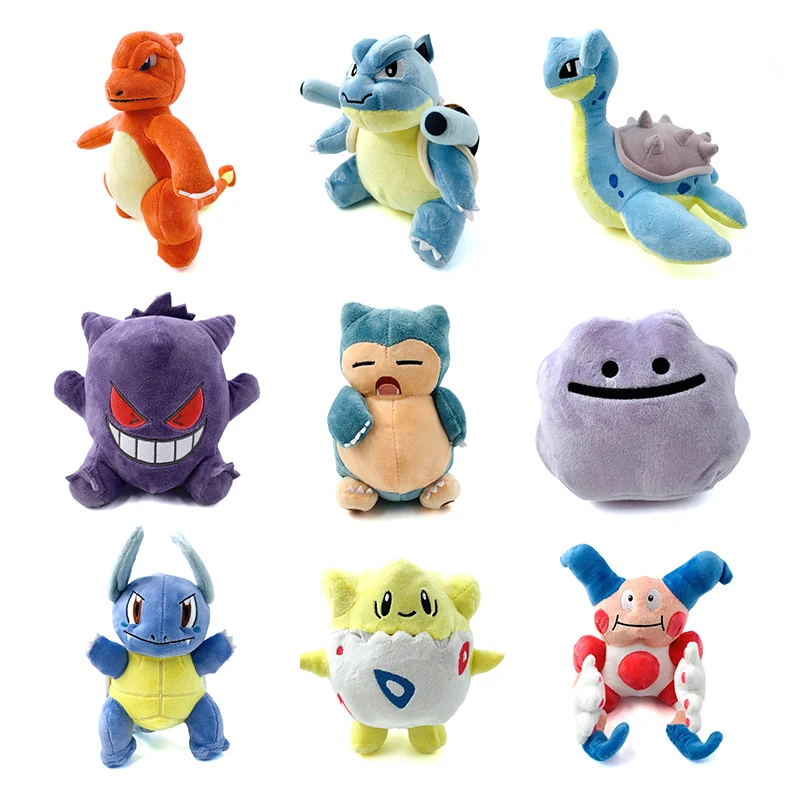 Pokemon Pocket Monster Plush Toys Snorlax Jigglypuff Pikachu Lapras Charizard Soft Stuffed Dolls Peluche Birthday Gift for Kids
Pokemon Pocket Monster Plush Toys Snorlax Jigglypuff Pikachu Lapras Charizard Soft Stuffed Dolls Peluche Birthday Gift for Kids