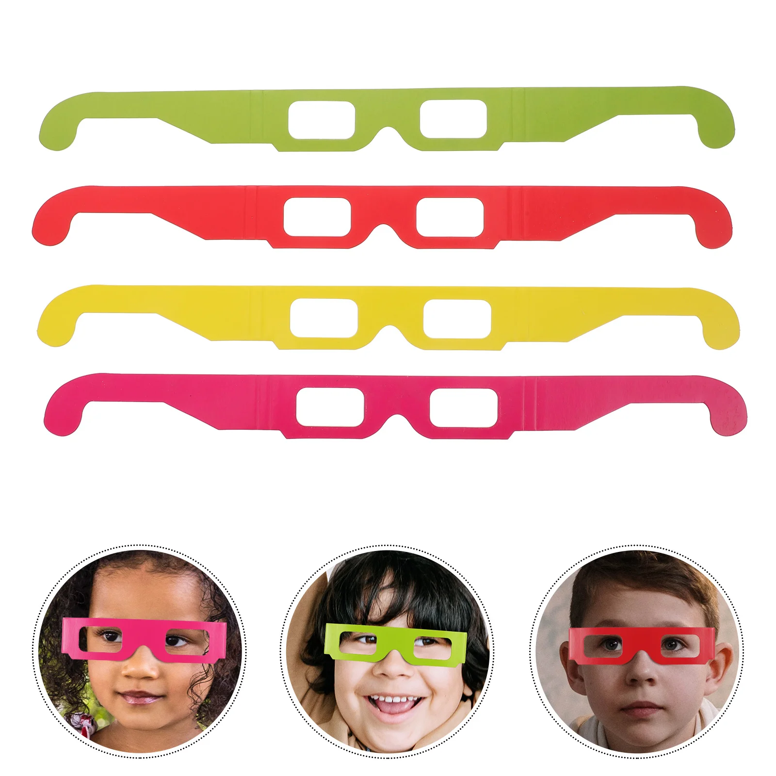 Glasses 3D Cardboard Eyeglasses Kids Sunglasses Party Funny Fireworks Diffraction Anaglyph Kid Lights Holiday Frame Square Silly
Glasses 3D Cardboard Eyeglasses Kids Sunglasses Party Funny Fireworks Diffraction Anaglyph Kid Lights Holiday Frame Square Silly