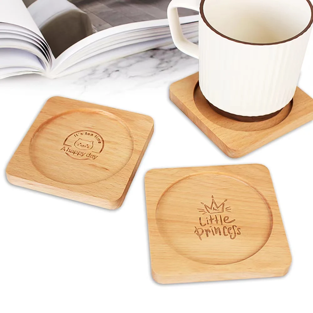 Business Promotional Gifts Wooden Cups Coaster sets for drink Mats Pads Crafts Souvenirs Custom Logo Available
Business Promotional Gifts Wooden Cups Coaster sets for drink Mats Pads Crafts Souvenirs Custom Logo Available