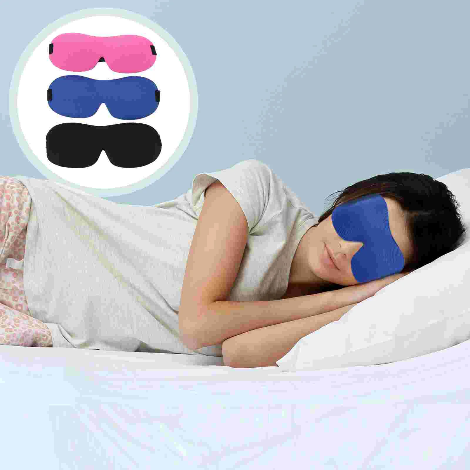 3Pcs Adjustable Strip Eye Cover 3D Eye Masks Sleeping Blindfold 3D Sleeping Masks Polyester Blindfolds
3Pcs Adjustable Strip Eye Cover 3D Eye Masks Sleeping Blindfold 3D Sleeping Masks Polyester Blindfolds
