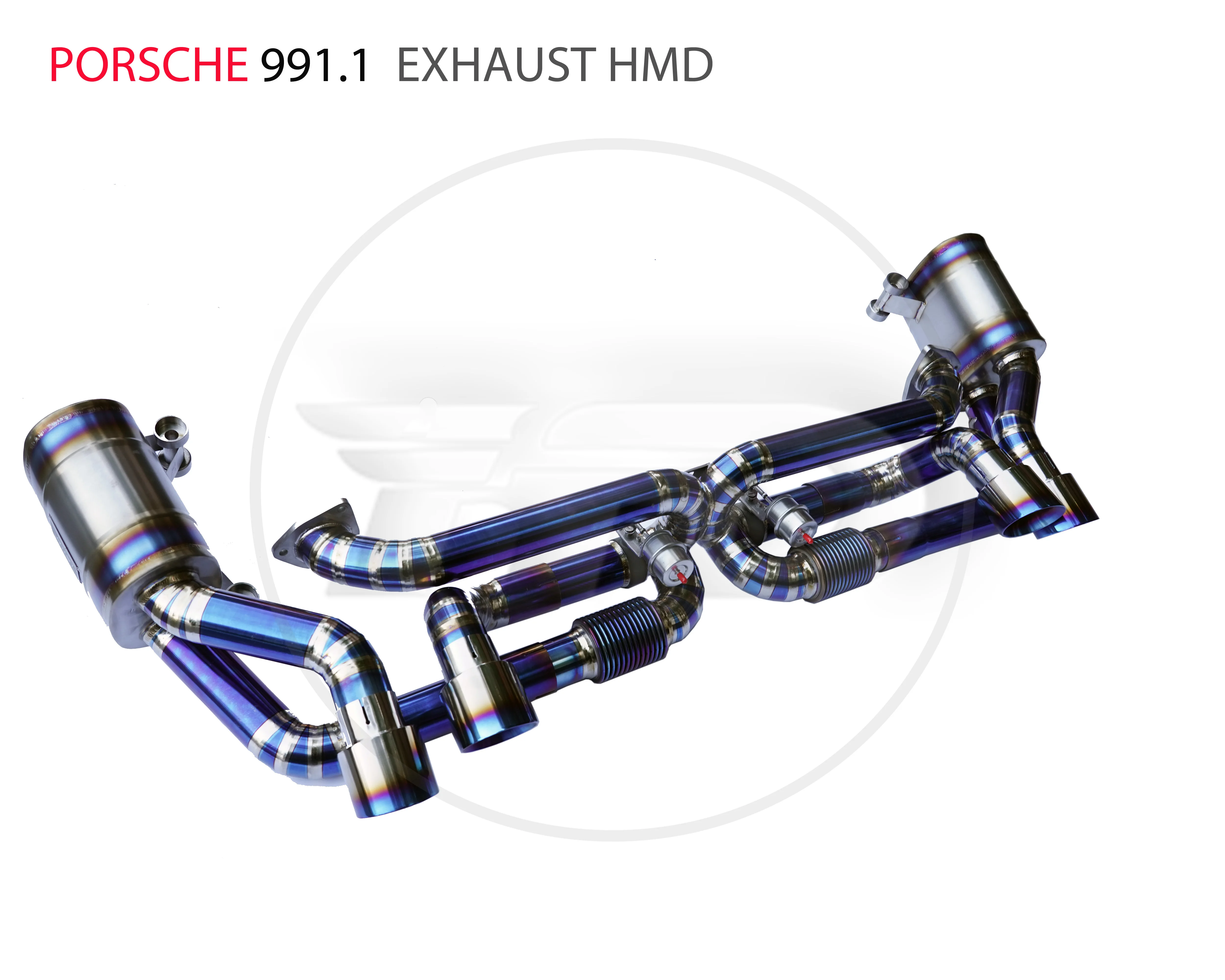 HMD Titanium Alloy Exhaust Pipe Muffler Downpipe is Suitable for Porsche 911 991.1 Auto Modification Electronic Valve
HMD Titanium Alloy Exhaust Pipe Muffler Downpipe is Suitable for Porsche 911 991.1 Auto Modification Electronic Valve