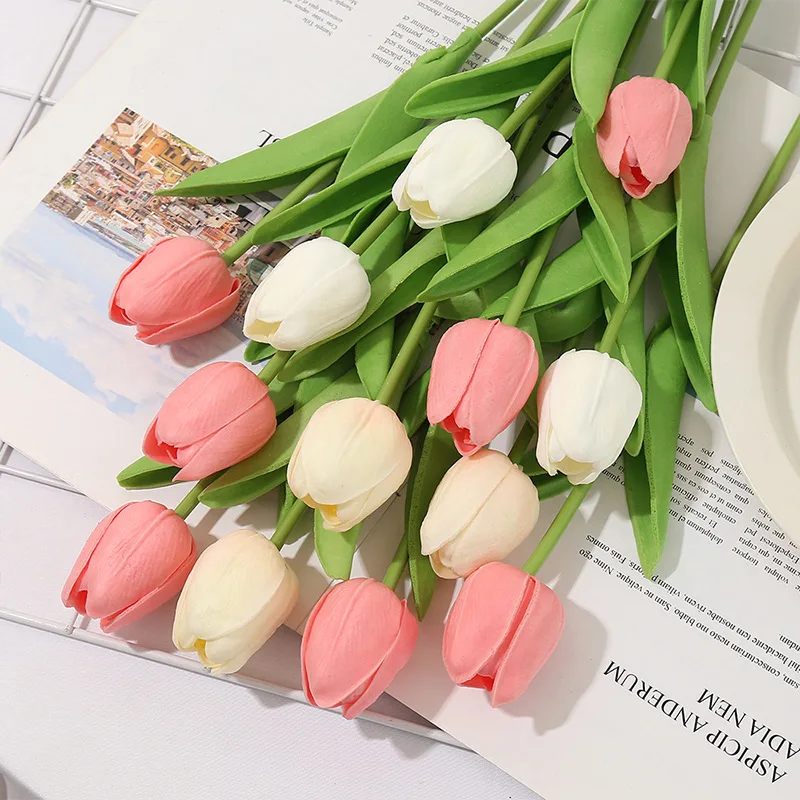 Pink White Yellow Tulip Imitation Flower Real Touch Artificial Bouquet Beautiful Decor For Home 2023 Happy Wedding Party Supplis
Pink White Yellow Tulip Imitation Flower Real Touch Artificial Bouquet Beautiful Decor For Home 2023 Happy Wedding Party Supplis
