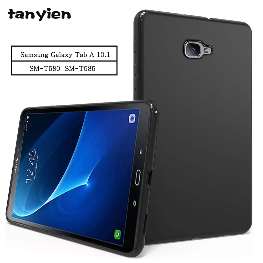 Чехол для планшета Samsung Galaxy Tab A 10,1 дюйма, 2016 дюйма, женская модель T580, противоударный мягкий силиконовый чехол, гибкая Черная задняя крышка
Чехол для планшета Samsung Galaxy Tab A 10,1 дюйма, 2016 дюйма, женская модель T580, противоударный мягкий силиконовый чехол, гибкая Черная задняя крышка