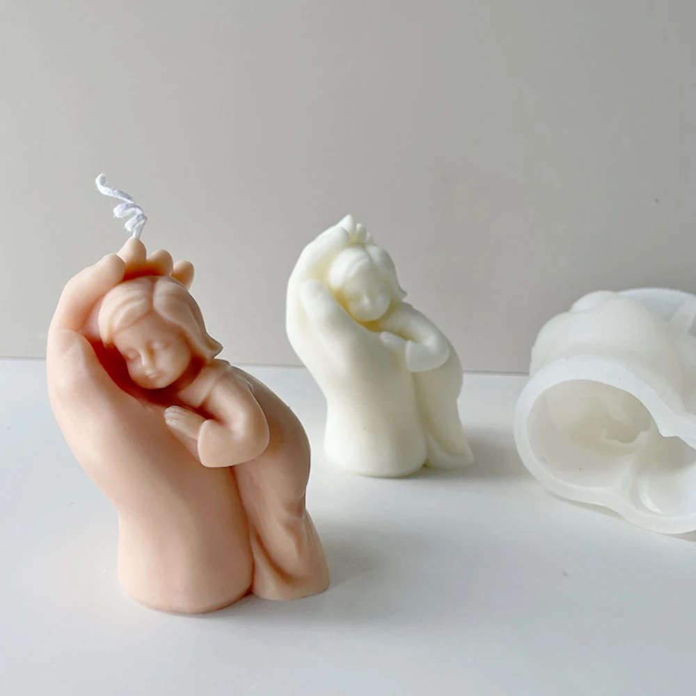 3D Mother Love Hand Silicone Candle Mold DIY Fondant Gypsum Plaster Mold Resin Soap Mold For Mother's Day Gift Crafts Home Decor
3D Mother Love Hand Silicone Candle Mold DIY Fondant Gypsum Plaster Mold Resin Soap Mold For Mother's Day Gift Crafts Home Decor