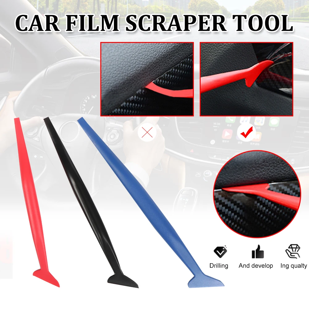 3Pcs Car Stickers Different Hardness Wrap Vinyl Tools Micro Squeegee Scraper Car Micro Gasket Squeegee Car Film Wrapping Scraper
3Pcs Car Stickers Different Hardness Wrap Vinyl Tools Micro Squeegee Scraper Car Micro Gasket Squeegee Car Film Wrapping Scraper