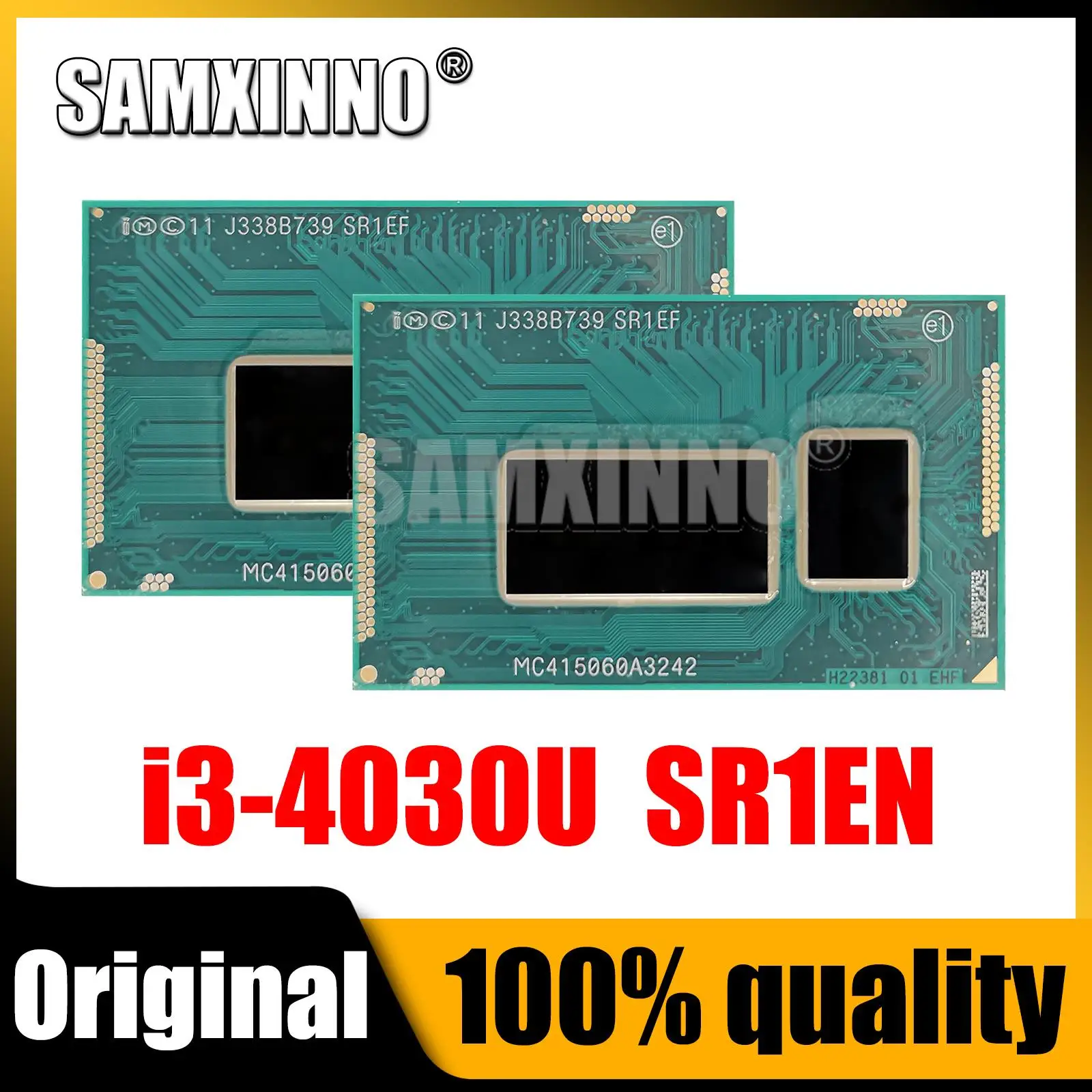 100% новый i3-4030U SR1EN i3 4030U BGA чипсет
100% новый i3-4030U SR1EN i3 4030U BGA чипсет