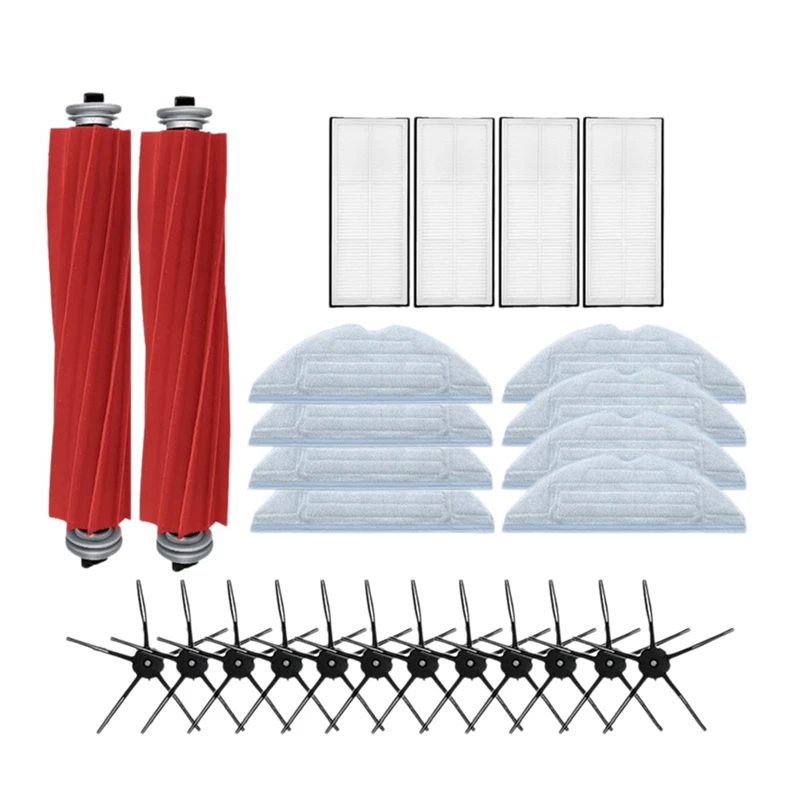 For Roborock S7 S70 S75 S7max T7S Mop Cloth Washable Hepa Filter Side Brush Vacuum Cleaner Main Brush Cleaner Suit
For Roborock S7 S70 S75 S7max T7S Mop Cloth Washable Hepa Filter Side Brush Vacuum Cleaner Main Brush Cleaner Suit