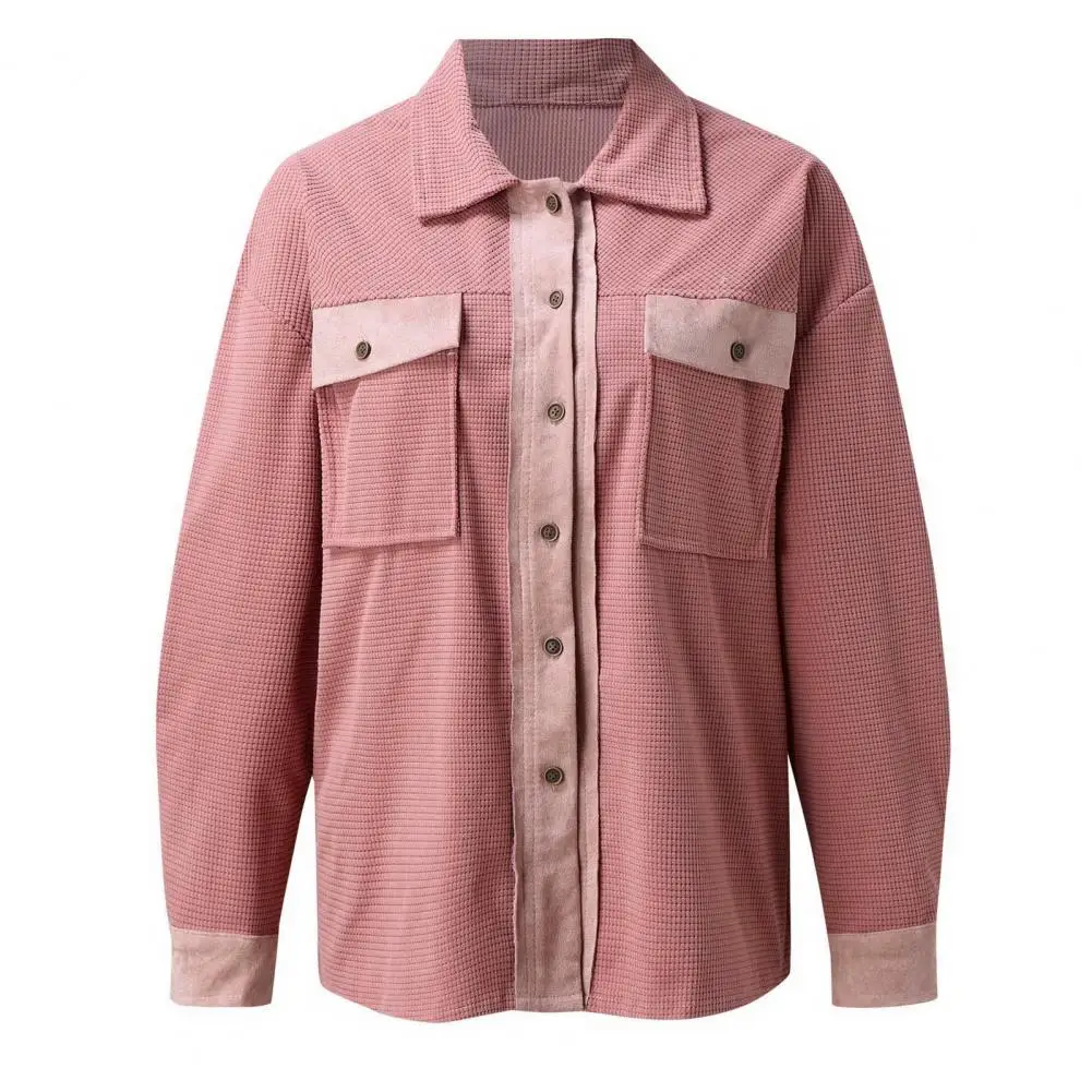 Chic Outerwear Top Anti-pilling Female Solid Loose Coat Streetwear Single Breasted Mid-Length Women Coat Daily Clothing
Chic Outerwear Top Anti-pilling Female Solid Loose Coat Streetwear Single Breasted Mid-Length Women Coat Daily Clothing