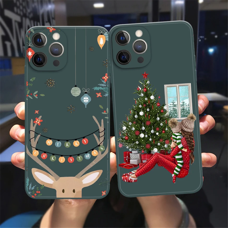 Hot Christmas and New Year gift Red Phone Cover For iPhone 11 12 13 14 Pro Max X XR XS Max 7 8 14 Plus 13Mini Soft Silicone Case
Hot Christmas and New Year gift Red Phone Cover For iPhone 11 12 13 14 Pro Max X XR XS Max 7 8 14 Plus 13Mini Soft Silicone Case