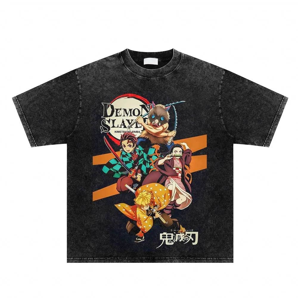 O-Neck Short Sleeve T-Shirt Fashion Vintage Japanese Demon Slayer Anime Graphic Printed Tees for Female Clothes Summer T-Shirt
O-Neck Short Sleeve T-Shirt Fashion Vintage Japanese Demon Slayer Anime Graphic Printed Tees for Female Clothes Summer T-Shirt