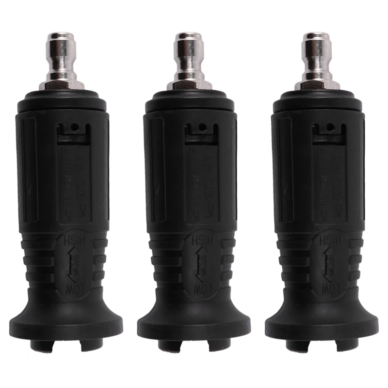 3X Auto Tool Adjustable High Pressure Washer Nozzle Tips,Variable Spray Pattern, 1/4Inch Quick Connect
3X Auto Tool Adjustable High Pressure Washer Nozzle Tips,Variable Spray Pattern, 1/4Inch Quick Connect