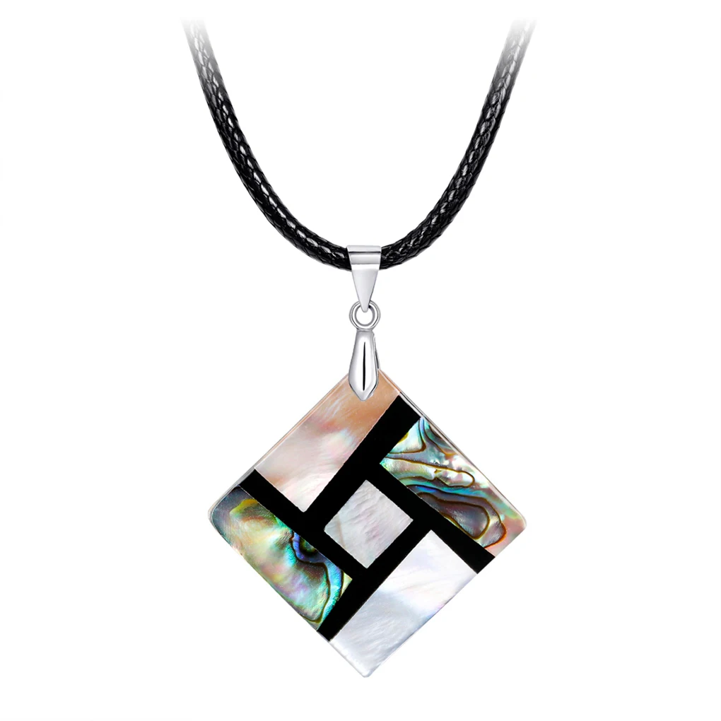 Necklace Natural Shell Neck Chain Rhombic Unisex Shell Decorative Pendant Necklace
Necklace Natural Shell Neck Chain Rhombic Unisex Shell Decorative Pendant Necklace
