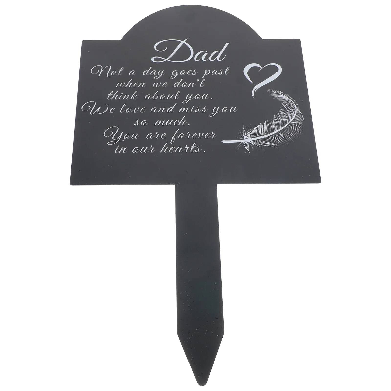 Souvenir Outdoor Lawn Decorations Grave Cemetery Outdoor Marker Stand Iron Insert Stake Courtyard Memorial Father Garden Sign
Souvenir Outdoor Lawn Decorations Grave Cemetery Outdoor Marker Stand Iron Insert Stake Courtyard Memorial Father Garden Sign