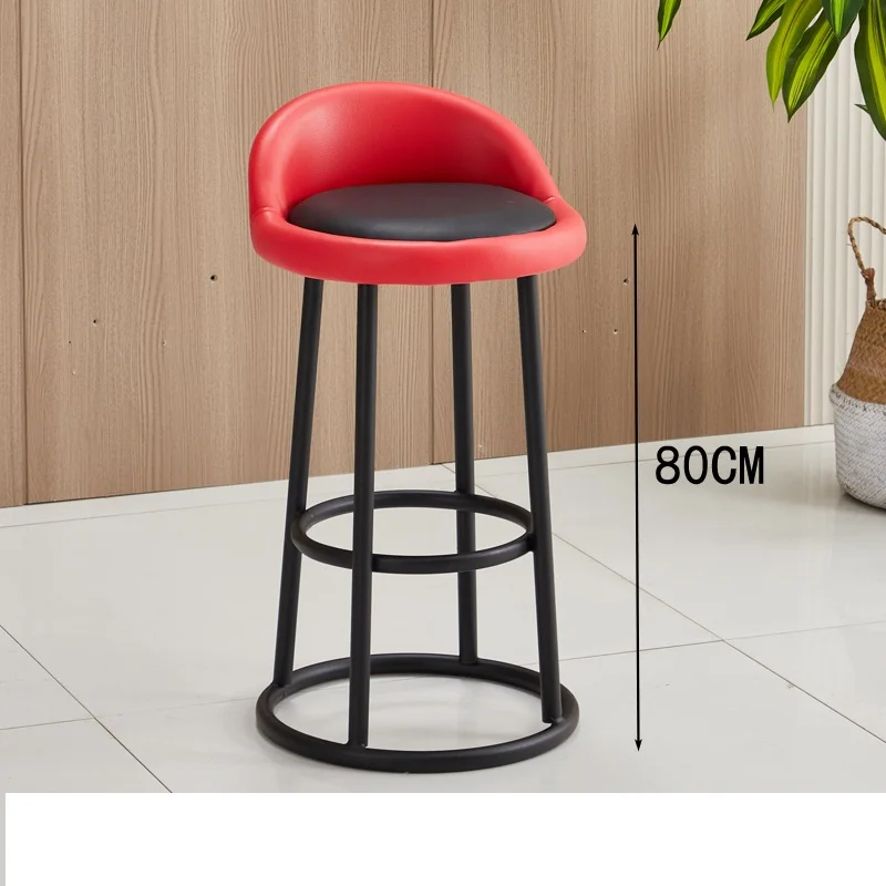Bar Stool Modern Minimalist Backrest High Iron High Stool Designer Fashion Home Furniture Chair
Bar Stool Modern Minimalist Backrest High Iron High Stool Designer Fashion Home Furniture Chair