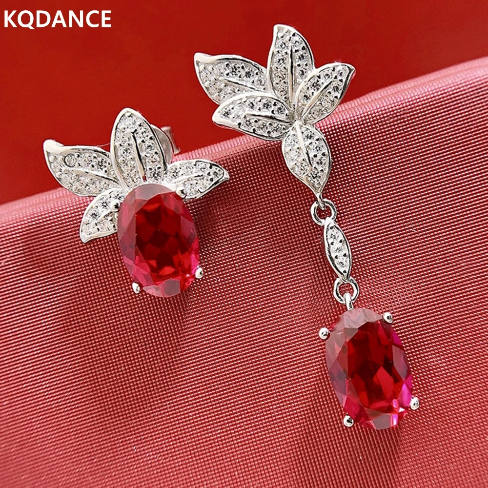Женские асимметричные серьги KQDANCE, серьги из серебра 925 пробы с овальным красным Рубином в Корейском стиле, 2022
Женские асимметричные серьги KQDANCE, серьги из серебра 925 пробы с овальным красным Рубином в Корейском стиле, 2022