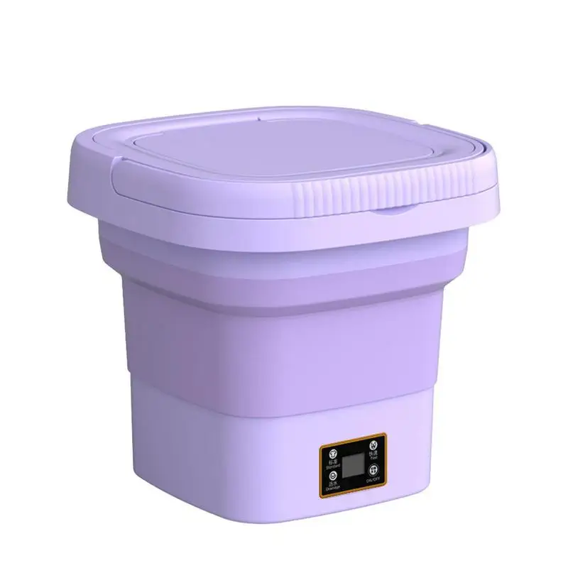Mini Foldable Washer Portable And Powerful Foldable Washer Machine Smart Timing 8L Capacity Noise Reduction For Underwear
Mini Foldable Washer Portable And Powerful Foldable Washer Machine Smart Timing 8L Capacity Noise Reduction For Underwear