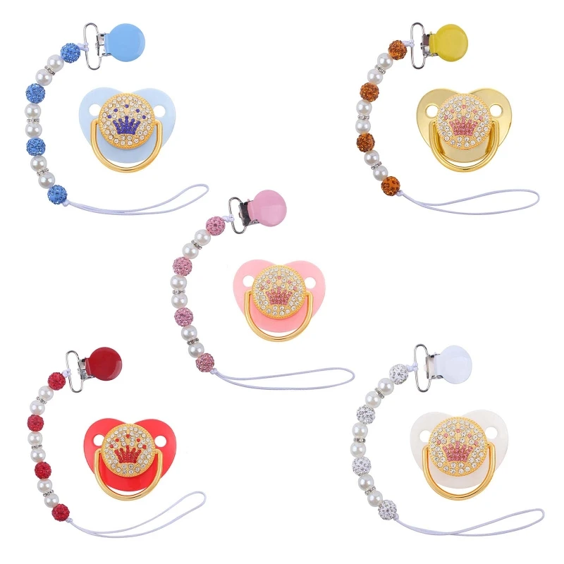 Новинка 2022, искусственная кожа, зажим для соски, цепочка для соски с кристаллами, Прорезыватель для ухода за соской, не содержит Бисфенол А, у... 
Новинка 2022, искусственная кожа, зажим для соски, цепочка для соски с кристаллами, Прорезыватель для ухода за соской, не содержит Бисфенол А, у...