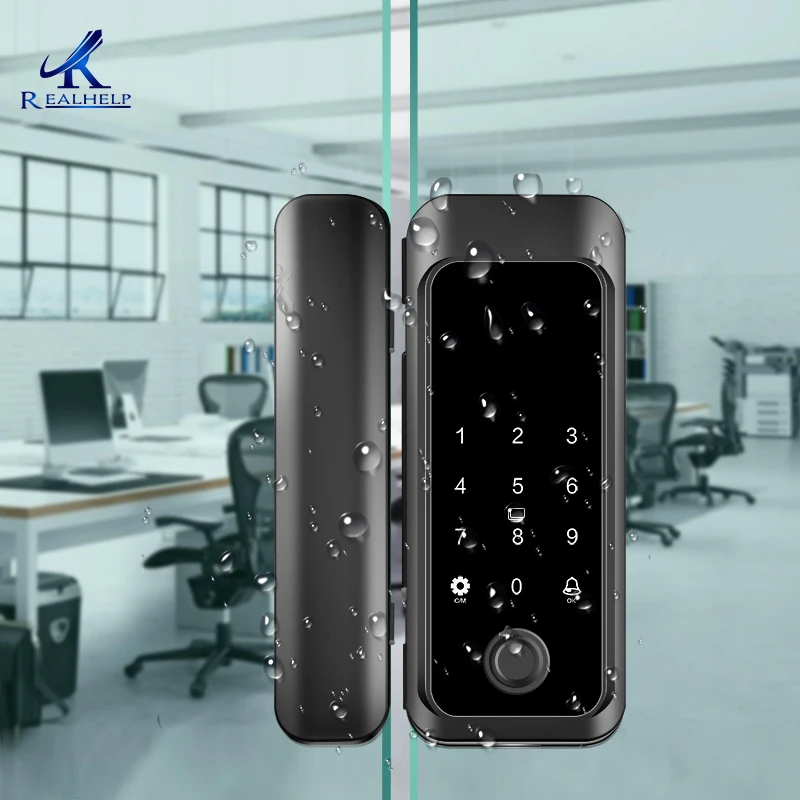 IP65 Weatherproof Outdoor Fingerprint Door Lock For Glass Door 10-12mm Wooden Door No Limited Smart Home Tuya APP Control
IP65 Weatherproof Outdoor Fingerprint Door Lock For Glass Door 10-12mm Wooden Door No Limited Smart Home Tuya APP Control