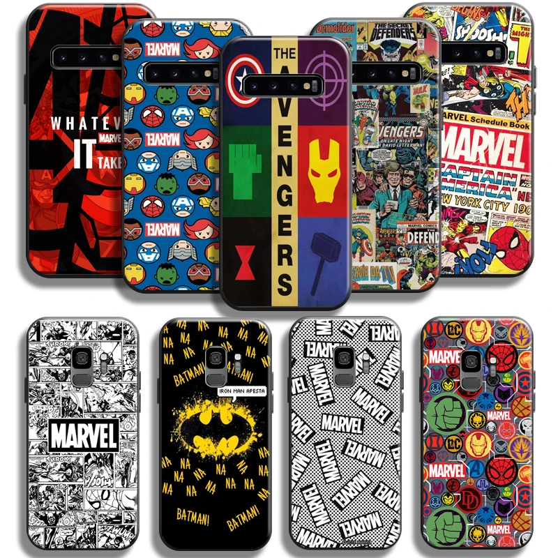 Marvel Avengers Logo Phone Case For Samsung Galaxy S10 5G S9 S8 Plus S10 Lite S10E Black Coque Back Funda Carcasa Soft
Marvel Avengers Logo Phone Case For Samsung Galaxy S10 5G S9 S8 Plus S10 Lite S10E Black Coque Back Funda Carcasa Soft