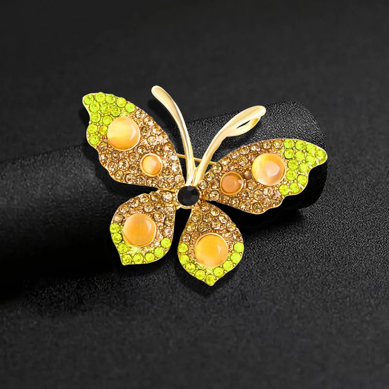Fashion Creative Rhinestone Butterfly brooches for women Coat Pin Accessories Party Banquet Luxury brooch Jewelry Holiday Gift
Fashion Creative Rhinestone Butterfly brooches for women Coat Pin Accessories Party Banquet Luxury brooch Jewelry Holiday Gift