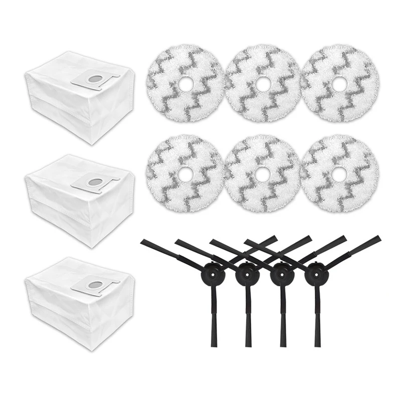 Сменная боковая щетка, тканевые накладки для швабры, тряпки, пылесборник для Xiaomi Roidmi EVA SDJ06RM, аксессуары для робота-пылесоса
Сменная боковая щетка, тканевые накладки для швабры, тряпки, пылесборник для Xiaomi Roidmi EVA SDJ06RM, аксессуары для робота-пылесоса