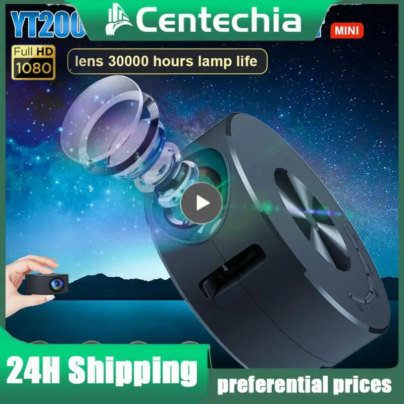 Mini Led Yt200 Screen Projector 1920*1080 Resolution Video Movie Projector 30000 Hours Home Theater Media Player Yt200 Portable
Mini Led Yt200 Screen Projector 1920*1080 Resolution Video Movie Projector 30000 Hours Home Theater Media Player Yt200 Portable