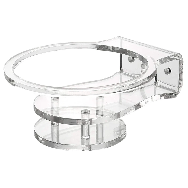 For Echo Dot 4 Wall Mount Bracket, 2 In 1 Acrylic Desk Stand With Cable Management For Echo Dot Gen 4 Shelf Clear Color 
For Echo Dot 4 Wall Mount Bracket, 2 In 1 Acrylic Desk Stand With Cable Management For Echo Dot Gen 4 Shelf Clear Color