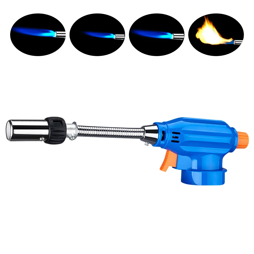 Flame Gun Gas Butane Burner High Temperature Adjustable Welding Gas Torch Lighter For Camping BBQ Desserts Soldering Tool
Flame Gun Gas Butane Burner High Temperature Adjustable Welding Gas Torch Lighter For Camping BBQ Desserts Soldering Tool