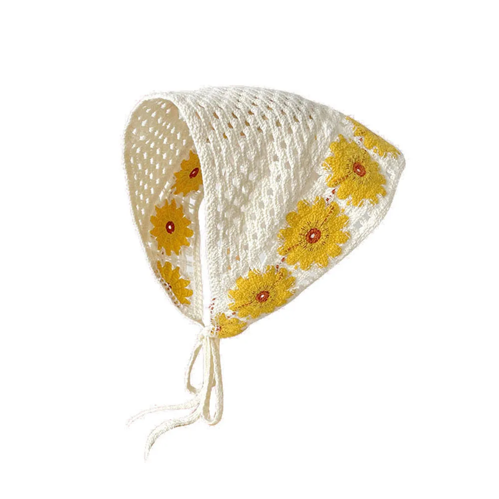 Elegant Flower Knitted Headband Women Triangle Bandanas Headscarf Handmade Crochet Hair Scarf Headwrap Girls Elastic Hair Band
Elegant Flower Knitted Headband Women Triangle Bandanas Headscarf Handmade Crochet Hair Scarf Headwrap Girls Elastic Hair Band