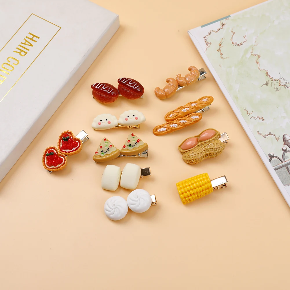 Cute Pizza Hairpins Simulation Food Hair Clip Hair Accessories Mini Bread Corn Side Clip Girls Funny Biscuit Barrettes Headwear
Cute Pizza Hairpins Simulation Food Hair Clip Hair Accessories Mini Bread Corn Side Clip Girls Funny Biscuit Barrettes Headwear