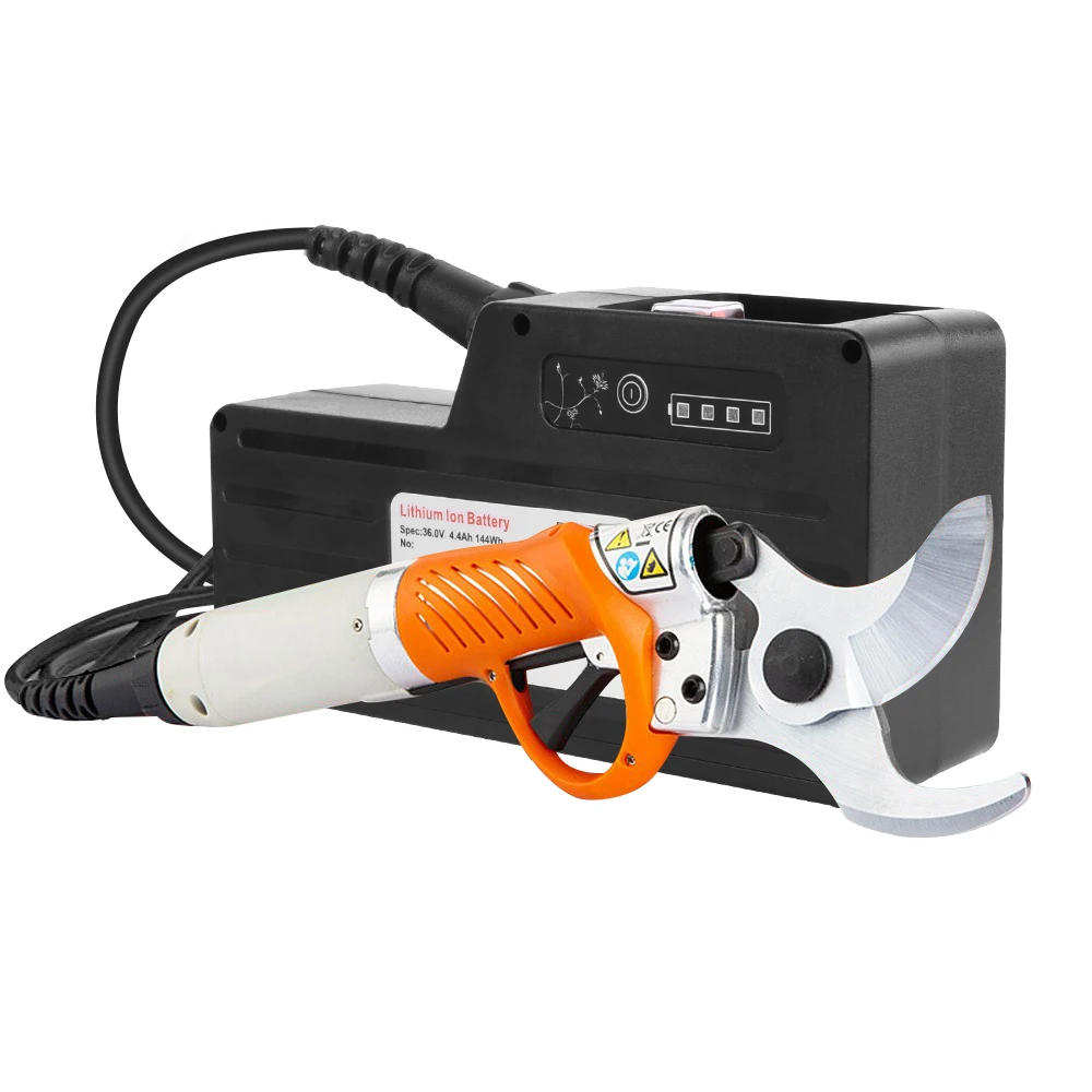 Electric Shears Electric Pruner 36V 450W 4400mah Lithium Battery Electric Pruning Shear Orchard Scissors for Fruit Tree Garden
Electric Shears Electric Pruner 36V 450W 4400mah Lithium Battery Electric Pruning Shear Orchard Scissors for Fruit Tree Garden