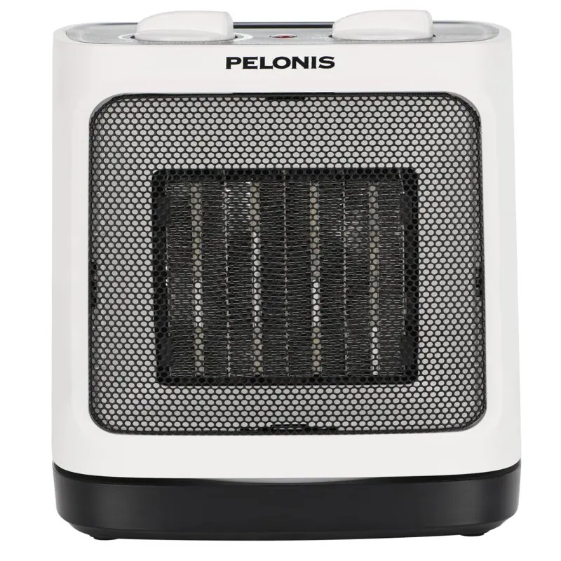 NEW Pelonis Portable Ceramic Electric Oscillating-Fan Heater, NTY15-16LA, White
NEW Pelonis Portable Ceramic Electric Oscillating-Fan Heater, NTY15-16LA, White