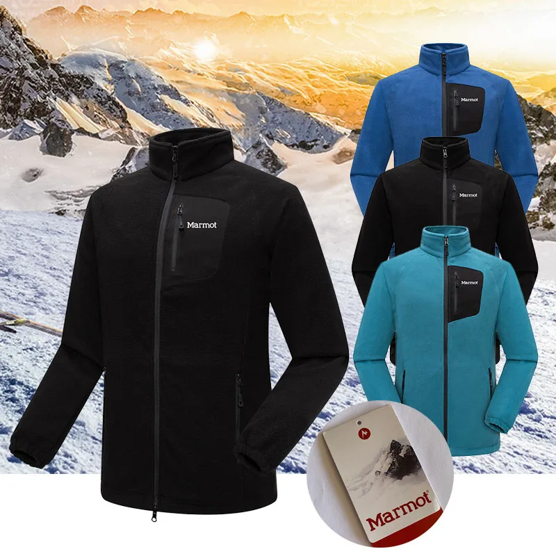 Men Autumn Winter Marmot Thermal Fleece Tactical Jacket Outdoors Sports Coat Hiking Hunting Combat Camping Soft Shell
Men Autumn Winter Marmot Thermal Fleece Tactical Jacket Outdoors Sports Coat Hiking Hunting Combat Camping Soft Shell
