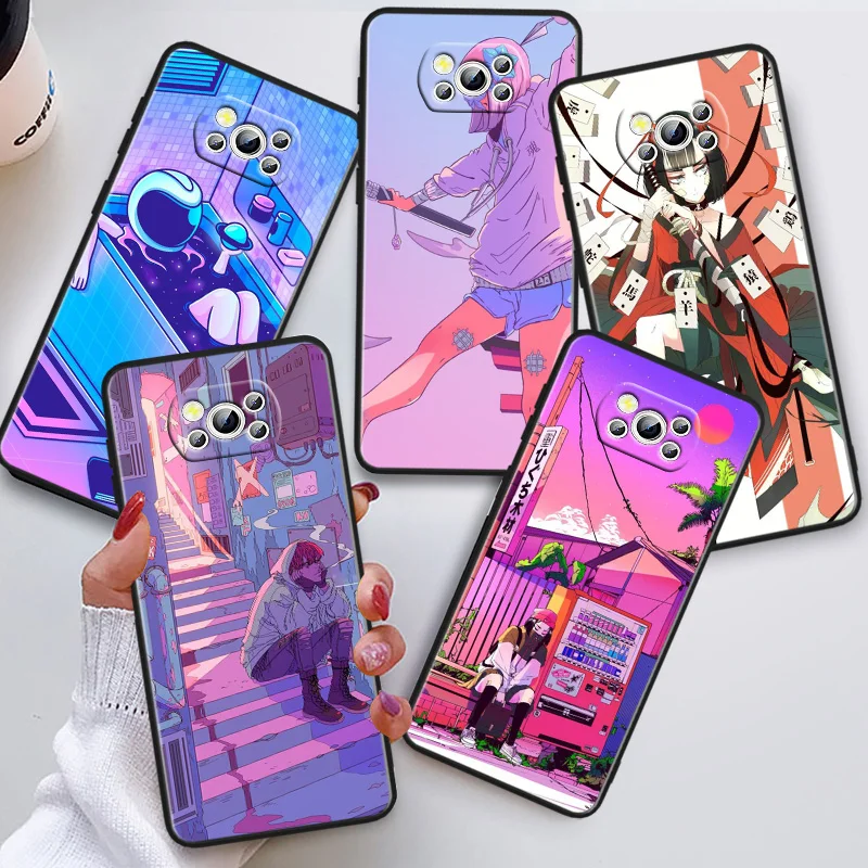 Anime vaporwave aesthetic Phon Case For Xiaomi POCO C50 C40 C31 C3 M5S X4 M4 M3 F4 F3 GT F2 F1 X3 NFC X2 Pro Black Cover
Anime vaporwave aesthetic Phon Case For Xiaomi POCO C50 C40 C31 C3 M5S X4 M4 M3 F4 F3 GT F2 F1 X3 NFC X2 Pro Black Cover