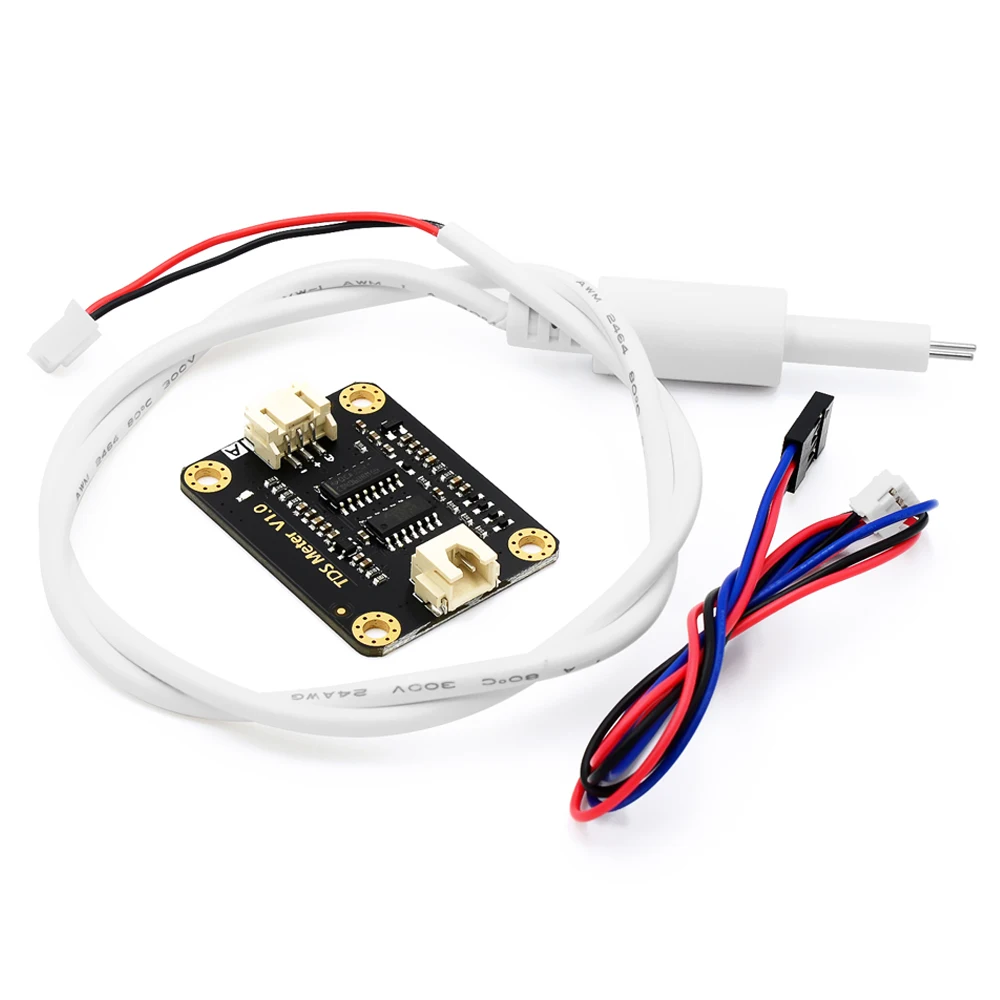 TDS Meter V1.0 Development Board Water Meter Filter Measuring Water Quality Measurement Module TDS Meter Board For Arduino
TDS Meter V1.0 Development Board Water Meter Filter Measuring Water Quality Measurement Module TDS Meter Board For Arduino