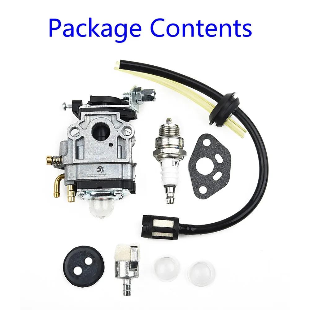 Carburetor Kits For Kawasaki TH23 TH26 TH34 23CC 25CC 26CC 33CC 35CC Brushcutter Spark Plug Fuel Filter Line Hose Carburetor Kit
Carburetor Kits For Kawasaki TH23 TH26 TH34 23CC 25CC 26CC 33CC 35CC Brushcutter Spark Plug Fuel Filter Line Hose Carburetor Kit